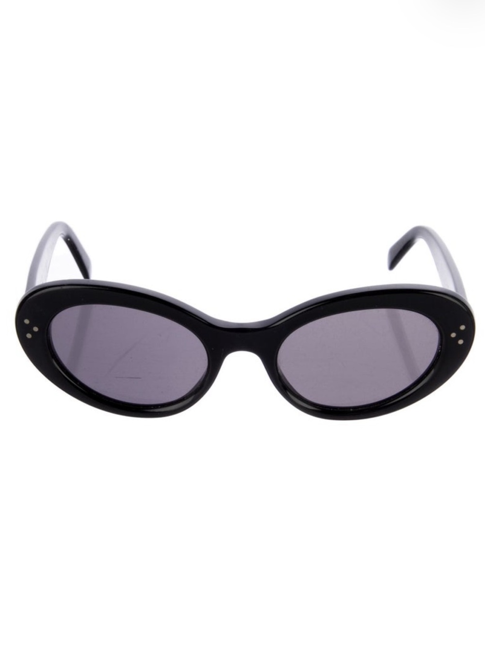Celine Black Oval Women’s Sunglasses